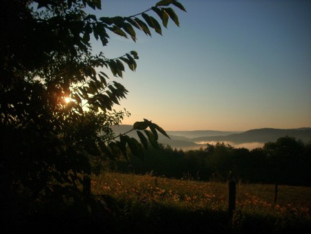 Svítání v Samechově - foto: Pavel Kocábek srpen 2013